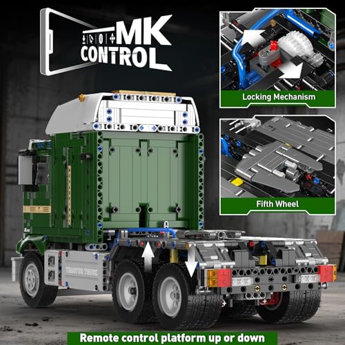 Mould King Amerikanischer Frontlenker-Truck 13202