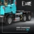 Mould King 13203 Technik LKW Zugmaschine Mobile Bausteine, 2060 Teile Tractor Truck Modell Klemmbausteine mit Motoren, Spielzeug Geschenk für Erwachsene und Kinder - 6