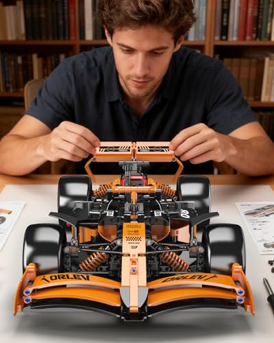 Mould King Formel 1 Auto 13208 Statische Version Moc