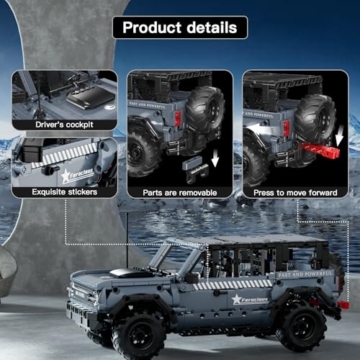 Mould King Technik SUV Offroad Set 15085 Moc