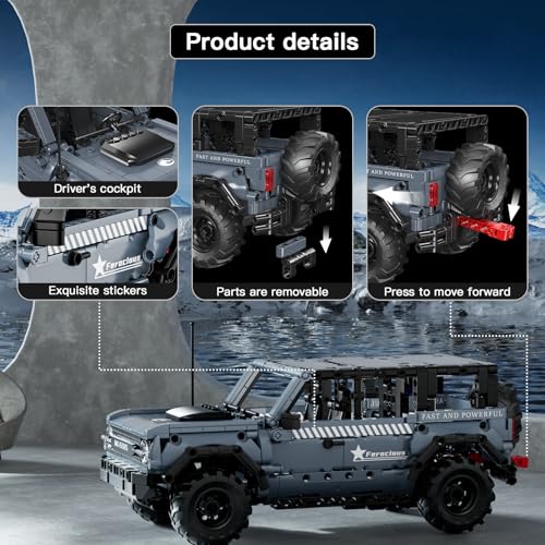 Mould King Technik SUV Offroad Set 15085 Moc