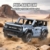 Mould King 15085 Technik SUV Offroad Auto Bausatz, Rückziehauto Bausteinset, Sammler Automodellspielzeug für Erwachsene und Jugendliche ab 12 Jahren (828 Teile) - 2