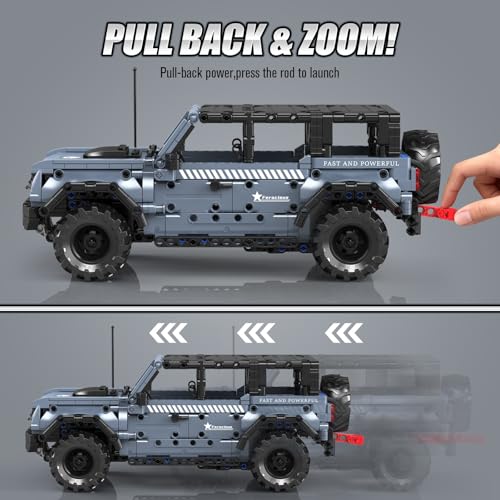 Mould King Offroad-SUV mit Rückziehmotor 15085