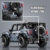 Mould King 15085 Technik SUV Offroad Auto Bausatz, Rückziehauto Bausteinset, Sammler Automodellspielzeug für Erwachsene und Jugendliche ab 12 Jahren (828 Teile) - 5