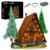 Mould King 16053 finnische Waldhütte mit LED-Beleuchtung aus der Novatown Serie
