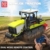 Mould King 17093 Technik Raupenschlepper-Baustein-Modell | APP/2.4G-Dual-Fernsteuerung | Vordere Schaufel Heben/senken, öffnbare Fahrerkabine, Raupenlenkung | MOC Baumaschinen-Bauernhof-Serie - 2
