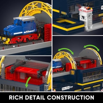 Mould King Railcar Rotary Dumper Set 17094 Funktionen