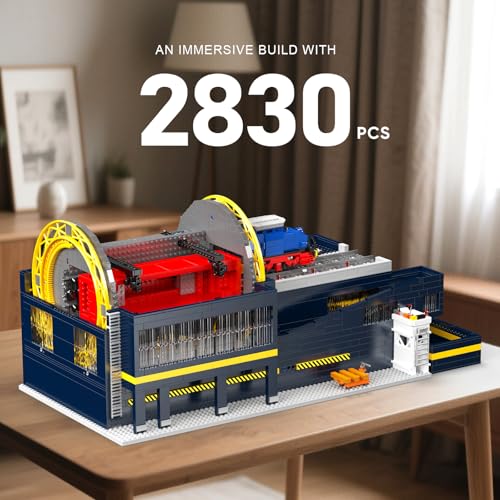 Mould King Railcar Rotary Dumper Set 17094 Teile