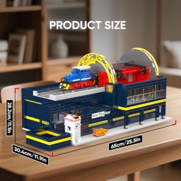 Mould King Railcar Rotary Dumper Set 17094 Maße