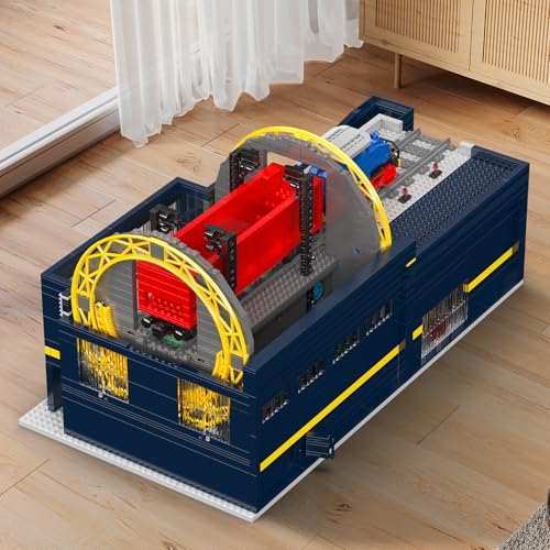 Mould King Railcar Rotary Dumper Set 17094 Modell