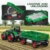 Mould King 17095 RC Traktor mit Anhänger Klemmbausteine – 2368 Teile Technik Bausatz, Ferngesteuertes Landwirtschaftsmodell mit Motor & Akku, App Steuerung, STEM Spielzeug für Erwachsene - 3