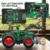Mould King 17095 RC Traktor mit Anhänger Klemmbausteine – 2368 Teile Technik Bausatz, Ferngesteuertes Landwirtschaftsmodell mit Motor & Akku, App Steuerung, STEM Spielzeug für Erwachsene - 4