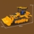 Mould King 17098 Technik Raupenradlader Baustein-Modell | 1208+ Teile RC Baumaschinen Set | Raupenantrieb, Schaufelheben & Heckaufreißer beweglich | APP ferngesteuert Bulldozer Klemmbausteine Bausatz - 5