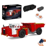 Mould King 17102 Technik Bergbau-Selbstentlader Baustein-Modell | MOC Elektrisch ferngesteuertes Baumaschinen-Bauset | APP Minen-Transport-LKW Technologie Klemmbausteine Bausatz（1730+ Teile） - 1
