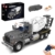 Mould King 17105 Technik Elektrisch ferngesteuerter Betonmischer Baustein-Modell APP ferngesteuert MOC Großes Baumaschinen-LKW-Bausatz, ideales Sammler-Geschenk für Erwachsene ab 14 Jahren 2165+ Teile - 1