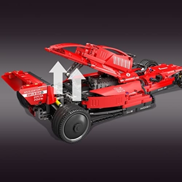 Mould King 18024A F1 Red Super Sports Racing Car