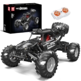 Mould King 18038 Technik Geländewagen Off-Road Buggy, 1016 Teile Bigfoot Kletterauto Baustein Modellbausatz mit Motoren und Fernsteuerung, Klemmbaustein Modell für Jugendliche und Erwachsene - 1