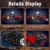 Mould King 18041 Rückzug-Offroad-Rennwagen Baustein-Modell | Mechanisches Pickup-Bauset | Geländewagen Klemmbausteine Bausatz | Technik Geschenk für Rennsport-Fans ab 14 Jahren（894+ Teile） - 4
