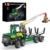 Mould King 19006 Pneumatische Forstmaschine Bausatz, Dynamische Version Einer Forstmaschine, Pneumatisches LKW-Modell, Bausatz für Erwachsene, 938 Teile - 1