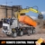 Mould King 19007 Technik Pneumatischer LKW Bausteine Modell, 2970 Teile Fernbedienung Pneumatic Truck Bauset, Klemmbausteine Kran Spielzeug Bausatz mit Fernbedienung und App Doppelsteuerung - 2