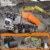 Mould King 19007 Technik Pneumatischer LKW Modellbauset, 2819 Teile Technik Große Pneumatik Kran Klemmbausteine Bausteine Kit mit 4 Motoren Bauset für Jugendliche 14+/Erwachsene - 3
