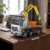 Mould King 19007 Technik Pneumatischer LKW Modellbauset, 2819 Teile Technik Große Pneumatik Kran Klemmbausteine Bausteine Kit mit 4 Motoren Bauset für Jugendliche 14+/Erwachsene - 6
