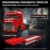 Mould King 19015 Technik LKW Bausteine, 4608 Teile großes pneumatisches Zugfahrzeug Bausatz Modell, 2.4 G Fernbedienung und App Dual Control Mobile Truck - 2