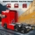 Mould King 19015 Technik LKW Bausteine, 4608 Teile großes pneumatisches Zugfahrzeug Bausatz Modell, 2.4 G Fernbedienung und App Dual Control Mobile Truck - 5