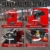 Mould King 19015 Technik LKW Bausteine, 4608 Teile pneumatisches Zugfahrzeug Bausatz Modell, Mobile Abschlepplokomotive Bausteine mit 8 Motoren, 2.4 G Fernbedienung und App Dual Control Lastwagen - 4