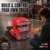 Mould King 19015 Technik LKW Bausteine, 4608 Teile pneumatisches Zugfahrzeug Bausatz Modell, Mobile Abschlepplokomotive Bausteine mit 8 Motoren, 2.4 G Fernbedienung und App Dual Control Lastwagen - 5