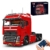 Mould King 19015 Technik LKW Bausteine, 4608 Teile pneumatisches Zugfahrzeug Bausatz Modell, Mobile Abschlepplokomotive Bausteine mit 8 Motoren, 2.4 G Fernbedienung und App Dual Control Lastwagen - 1