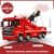 Mould King 19017 Technik Ferngesteuert Feuerwehrauto LKW Klemmbausteine Pneumatischer Feuerwehr Rettungswagen Truck Bausteine für Erwachsene(1653 Teile) - 2