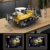 Mould King 19019 Technik Bulldozer Bausatz, Statisches Ketten-Baumaschine Modell, Klemmbausteine Bauspielzeug für Erwachsene & Jugendliche (1200 Teile) - 5