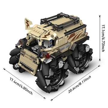 Mould King 20016 All Terrain Fahrzeug maße