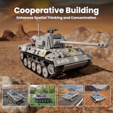 Mould King 20032 – Ferngesteuerter M18 Panzer