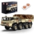 Mould King 20040 Technik Ferngesteuerter Klemmbausteine LKW mit Motors T813 8x8 Groß Offroad Truck Bausteine Auto Bausatz Kompatibel mit Andere Marke(4733 Teile) - 1