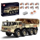 Mould King 20040 Technik Schwerer militärischer LKW 8×8