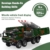 Mould King 20045 Technik RC Panzer Klemmbausteine Militär Tank Bausteine Spielzeug mit 3 Raketen Raketenstartfahrzeug für Militärfans und Liebhaber(3594 Teile) - 4