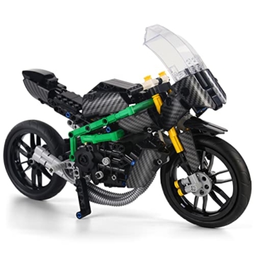 Mould King 23002 Kawasaki H2R Motorrad 