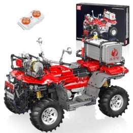 Mould King 23003 Feuerwehr-Motorrad Technik