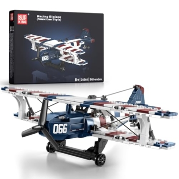 Mould King 24066 Rennflugzeug – Doppeldecker