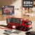 Mould King 24069 Klemmbausteine LKW Spielzeug Bausteine Container LKW Modellbausatz Rot Truck Modell MOC Sammlerstücke Geschenke für 8+ Kinder und Erwachsene (630 Teile) - 5