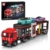 Mould King 24078 Klemmbausteine LKW City Autotransporter mit Sportwagen Bausteine Transport Truck Bausatz Geschenke für Erwachsene(997 Teile) - 1