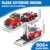 Mould King 24079 Technik Klemmbausteine LKW Gabelstapler Autotransporter Bausteine Modell Gabelstapler Bausatz Baufahrzeug Spielzeug Geschenk für Erwachsene (906 Teile) - 2