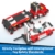 Mould King 24079 Technik Klemmbausteine LKW Gabelstapler Autotransporter Bausteine Modell Gabelstapler Bausatz Baufahrzeug Spielzeug Geschenk für Erwachsene (906 Teile) - 3