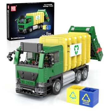 Mould King 24088 Ökologischer Müllwagen als Technik LKW