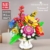 Mould King 24099 Traum-Blumenkorb Baustein-Blumenstrauß | Realistische Blumen mit bunten Blüten und Grün | Unverwelkliches Baustein-Dekor | Ideal für Zuhause | Ab 14 Jahren Erwachsenen-Geschenk - 2