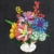 Mould King 24099 Traum-Blumenkorb Baustein-Blumenstrauß | Realistische Blumen mit bunten Blüten und Grün | Unverwelkliches Baustein-Dekor | Ideal für Zuhause | Ab 14 Jahren Erwachsenen-Geschenk - 4