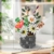 Mould King 24107 Technik Blumen Bausteine, 1157 PCS Strauß Modell, Technologie Klemmbausteine Bausatz für Pflanzenstrauß Spielzeug - 5