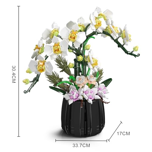 Mould King 24108 Orchideen Review Maße